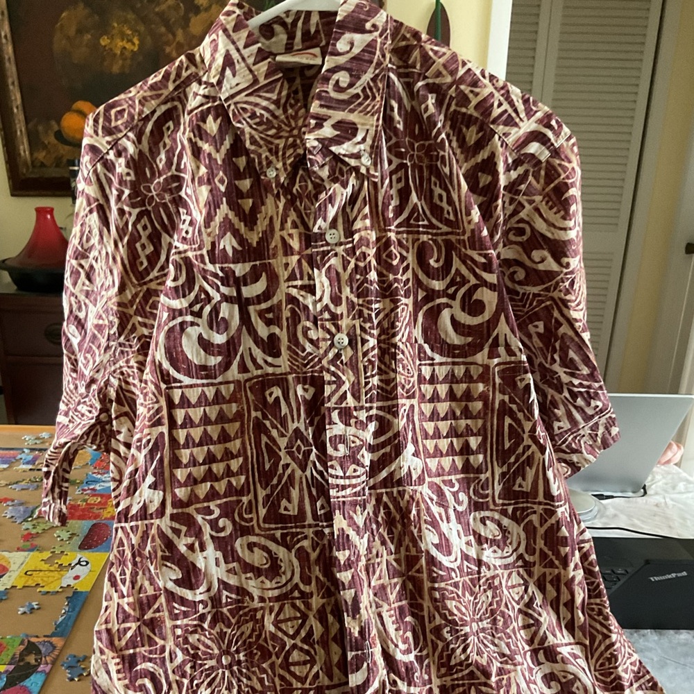 Hawaiian Shirt,GoBarefoot sz2 XL